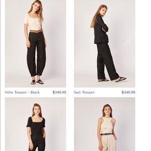 NEW $340 Austrian Arnsdorf slacks pants Trousers 8